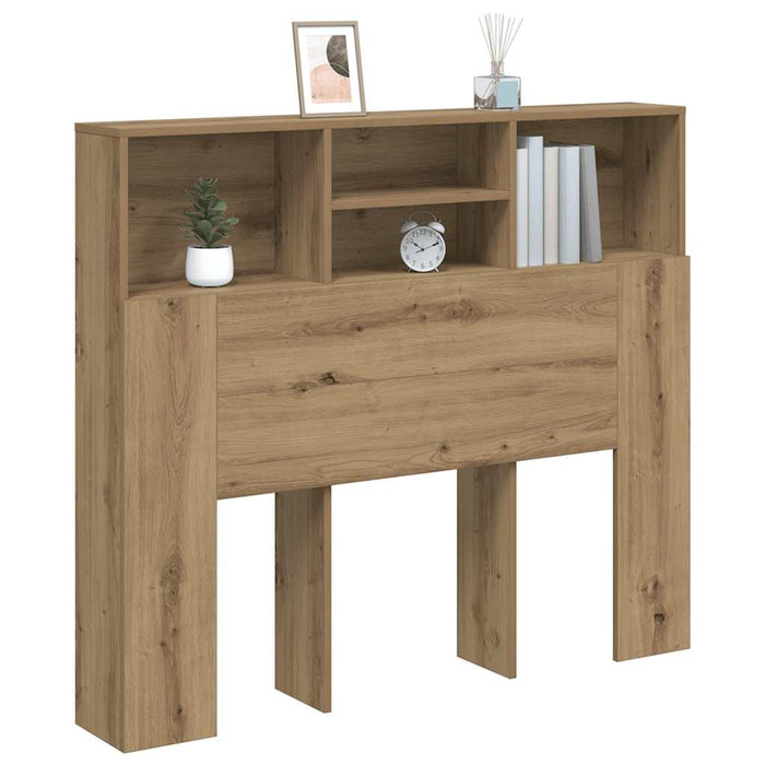 Tăblie pat/dulap, lemn artizanal 120x19x103,5 cm lemn prelucrat - WALTI WALTI