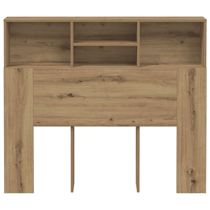 Tăblie pat/dulap, lemn artizanal 120x19x103,5 cm lemn prelucrat - WALTI WALTI