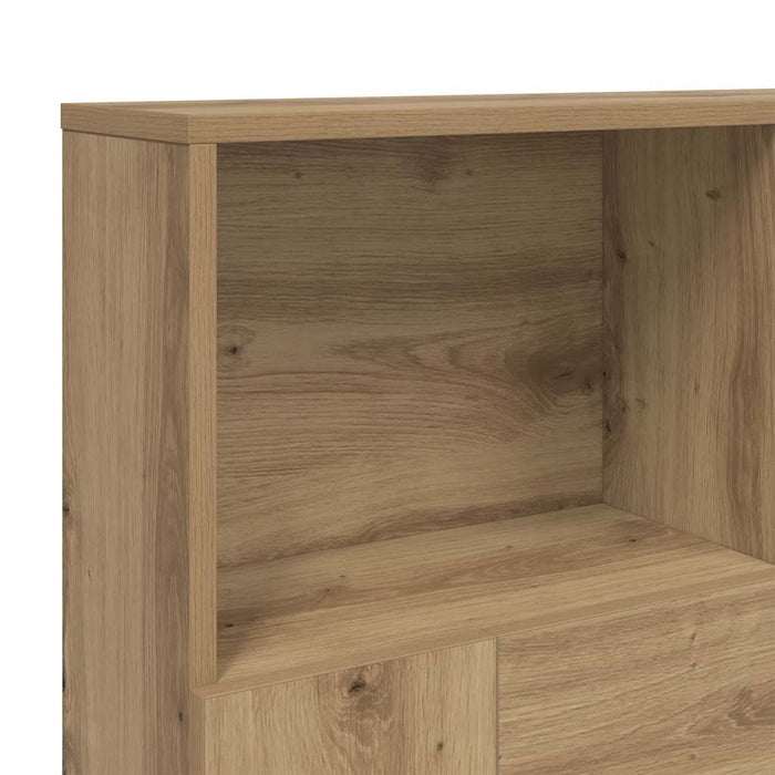 Tăblie pat/dulap, lemn artizanal 120x19x103,5 cm lemn prelucrat - WALTI WALTI