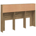 Tăblie pat dulap stejar artizanal 160x19x103,5cm lemn prelucrat - WALTI WALTI
