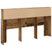Tăblie pat cu dulap, lemn vechi 180x19x103,5 cm lemn prelucrat - WALTI WALTI