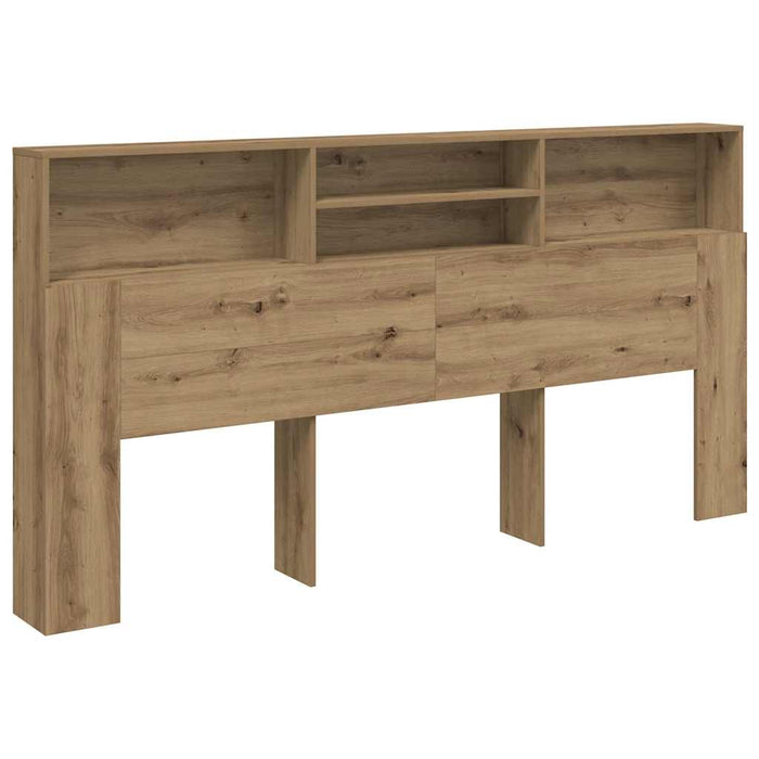 Tăblie pat/dulap, lemn artizanal 200x19x103,5 cm lemn prelucrat - WALTI WALTI