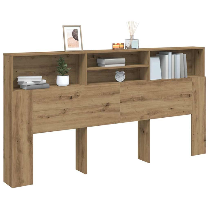 Tăblie pat/dulap, lemn artizanal 200x19x103,5 cm lemn prelucrat - WALTI WALTI