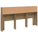 Tăblie pat/dulap, lemn artizanal 200x19x103,5 cm lemn prelucrat - WALTI WALTI