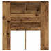Tăblie pat cu dulap, lemn vechi 100x19x104,5 cm lemn prelucrat - WALTI WALTI