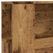 Tăblie pat cu dulap, lemn vechi 100x19x104,5 cm lemn prelucrat - WALTI WALTI