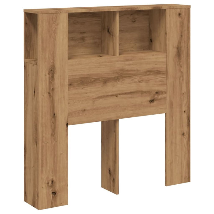 Tăblie pat dulap stejar artizanal 100x19x104,5cm lemn prelucrat - WALTI WALTI