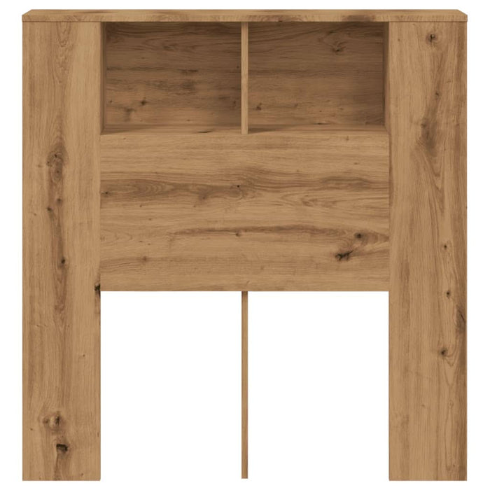 Tăblie pat dulap stejar artizanal 100x19x104,5cm lemn prelucrat - WALTI WALTI