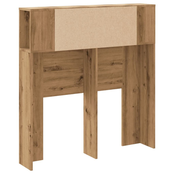 Tăblie pat dulap stejar artizanal 100x19x104,5cm lemn prelucrat - WALTI WALTI