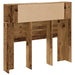 Tăblie pat cu dulap, lemn vechi 120x19x104,5 cm lemn prelucrat - WALTI WALTI