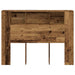 Tăblie pat cu dulap lemn vechi 140x18,5x102,5 cm lemn prelucrat - WALTI WALTI