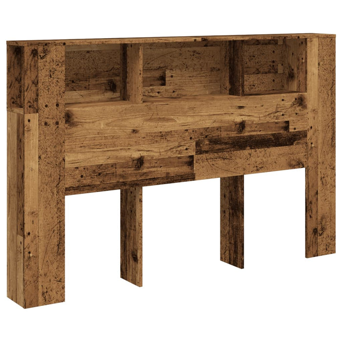 Tăblie pat cu dulap lemn vechi 160x18,5x103,5 cm lemn prelucrat - WALTI WALTI