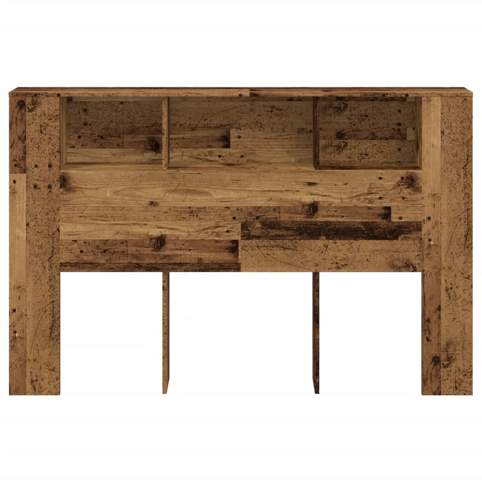 Tăblie pat cu dulap lemn vechi 160x18,5x103,5 cm lemn prelucrat - WALTI WALTI