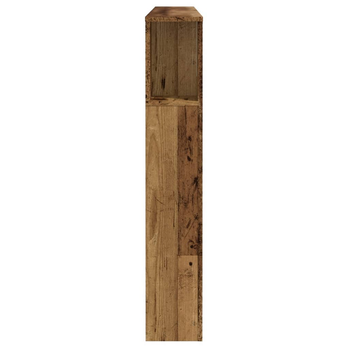 Tăblie pat cu dulap lemn vechi 160x18,5x103,5 cm lemn prelucrat - WALTI WALTI