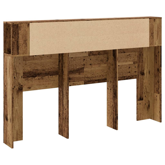 Tăblie pat cu dulap lemn vechi 160x18,5x103,5 cm lemn prelucrat - WALTI WALTI
