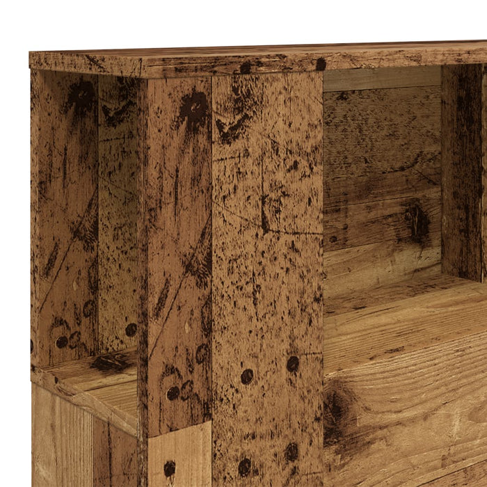 Tăblie pat cu dulap lemn vechi 160x18,5x103,5 cm lemn prelucrat - WALTI WALTI