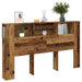 Tăblie pat cu dulap lemn vechi 180x18,5x102,5 cm lemn prelucrat - WALTI WALTI