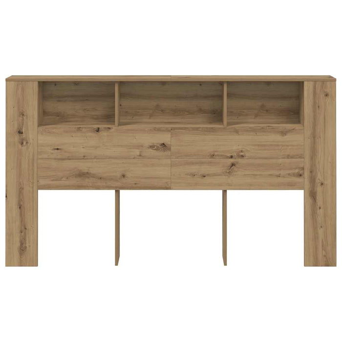 Tăblie pat/dulap lemn artizanal 180x18,5x102,5cm lemn prelucrat - WALTI WALTI