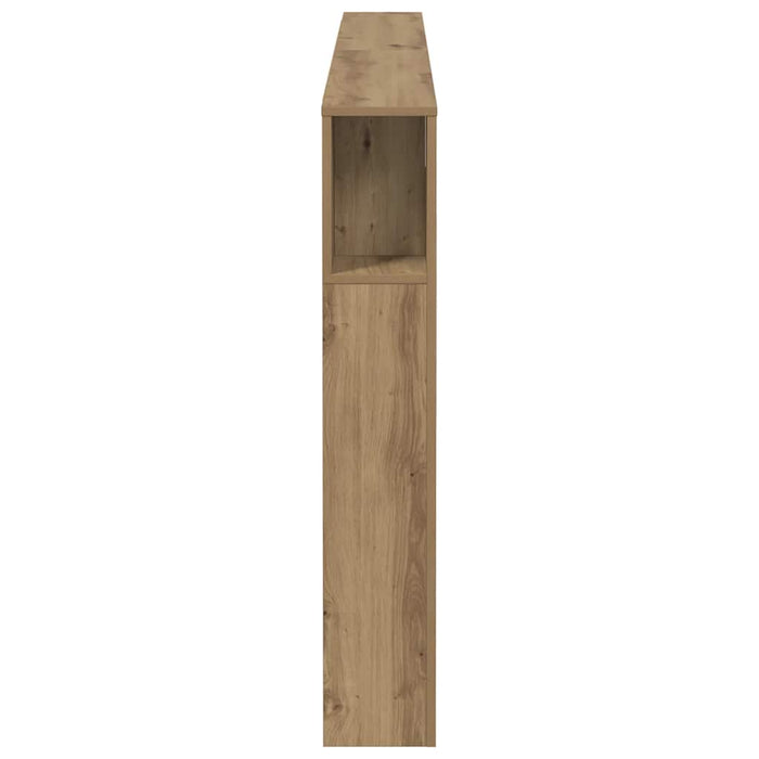 Tăblie pat/dulap lemn artizanal 180x18,5x102,5cm lemn prelucrat - WALTI WALTI