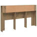 Tăblie pat/dulap lemn artizanal 180x18,5x102,5cm lemn prelucrat - WALTI WALTI