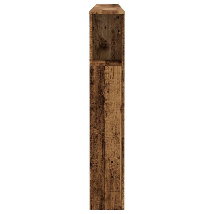 Tăblie pat cu dulap lemn vechi 200x18,5x102,5 cm lemn prelucrat - WALTI WALTI