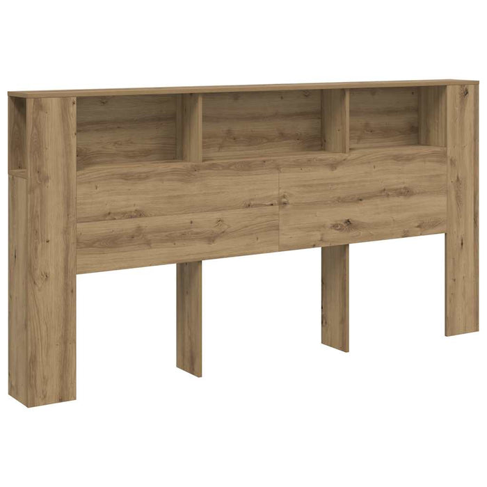 Tăblie pat/dulap lemn artizanal 200x18,5x102,5cm lemn prelucrat - WALTI WALTI