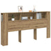 Tăblie pat/dulap lemn artizanal 200x18,5x102,5cm lemn prelucrat - WALTI WALTI