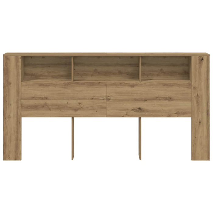 Tăblie pat/dulap lemn artizanal 200x18,5x102,5cm lemn prelucrat - WALTI WALTI