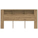 Tăblie pat/dulap lemn artizanal 200x18,5x102,5cm lemn prelucrat - WALTI WALTI