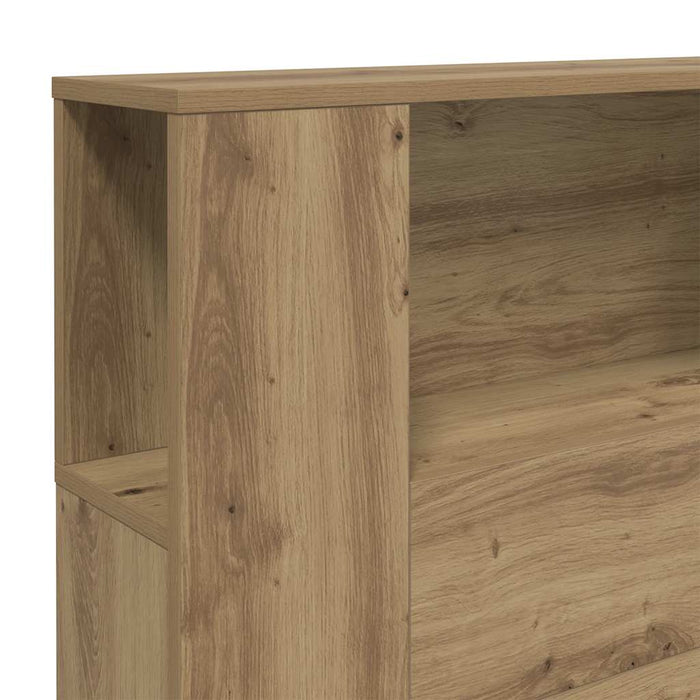 Tăblie pat/dulap lemn artizanal 200x18,5x102,5cm lemn prelucrat - WALTI WALTI