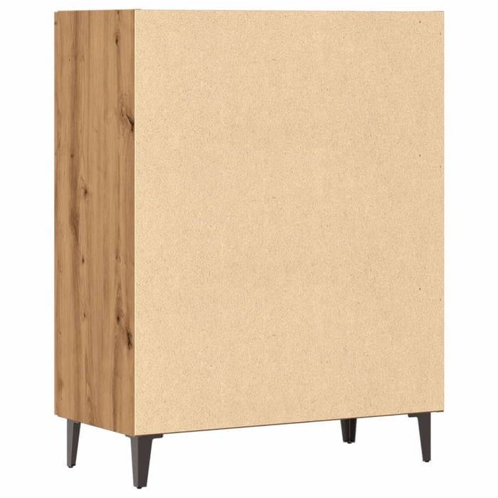 Servantă, stejar artizanal, 70x34x90 cm, lemn prelucrat - WALTI WALTI