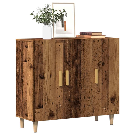 Dulap, lemn vechi, 90x34x80 cm, lemn prelucrat - WALTI WALTI