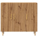 Dulap, stejar artizanal, 90x34x80 cm, lemn prelucrat - WALTI WALTI