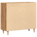Dulap, stejar artizanal, 90x34x80 cm, lemn prelucrat - WALTI WALTI