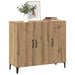Dulap, stejar artizanal, 90x34x80 cm, lemn prelucrat - WALTI WALTI