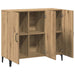 Dulap, stejar artizanal, 90x34x80 cm, lemn prelucrat - WALTI WALTI