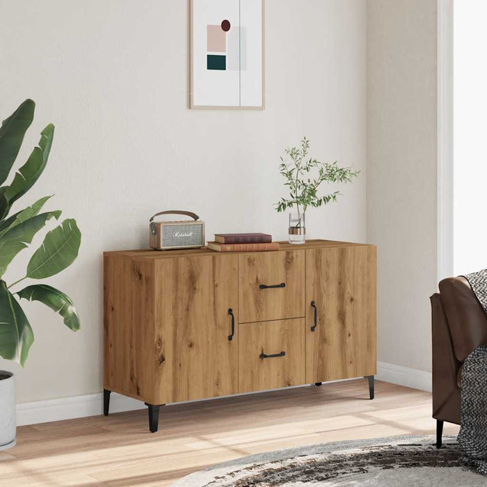 Dulap, stejar artizanal, 100x36x60 cm, lemn prelucrat - WALTI WALTI