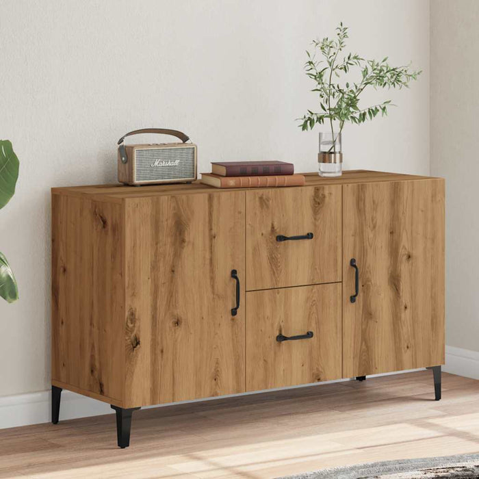Dulap, stejar artizanal, 100x36x60 cm, lemn prelucrat - WALTI WALTI