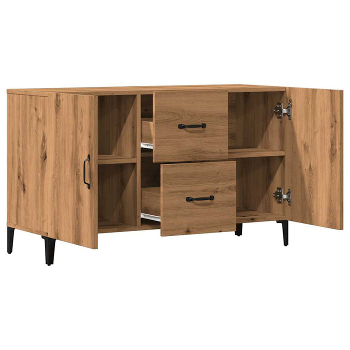 Dulap, stejar artizanal, 100x36x60 cm, lemn prelucrat - WALTI WALTI