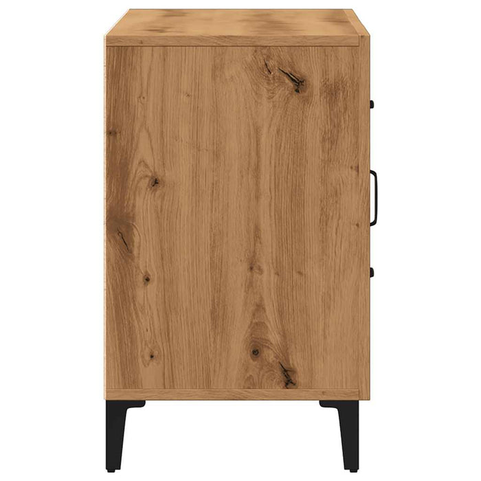 Dulap, stejar artizanal, 100x36x60 cm, lemn prelucrat - WALTI WALTI