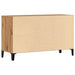 Dulap, stejar artizanal, 100x36x60 cm, lemn prelucrat - WALTI WALTI