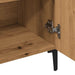Dulap, stejar artizanal, 100x36x60 cm, lemn prelucrat - WALTI WALTI