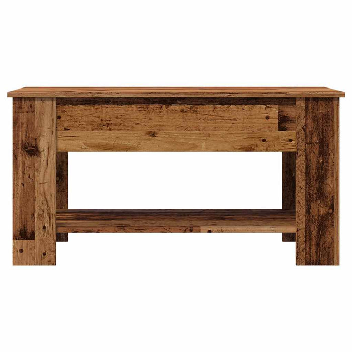 Măsuță de cafea, Lemn vechi, 101x49x52 cm, lemn prelucrat - WALTI WALTI