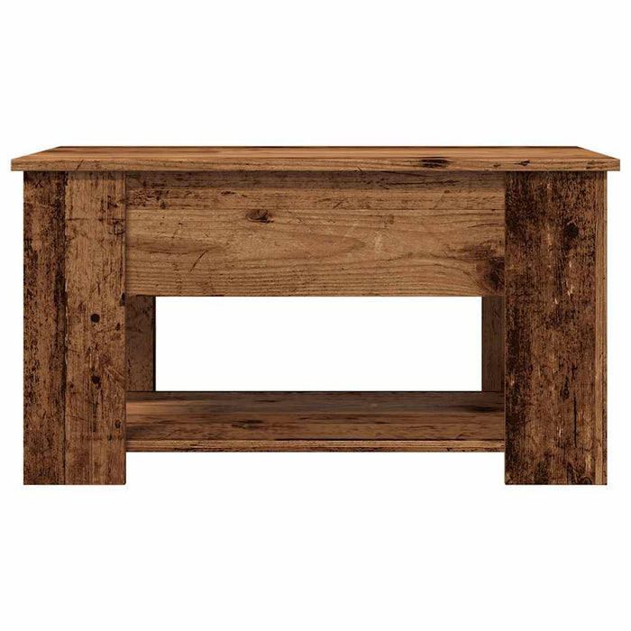 Masuta de cafea Lemn vechi 79x49x41 cm Lemn prelucrat - WALTI WALTI