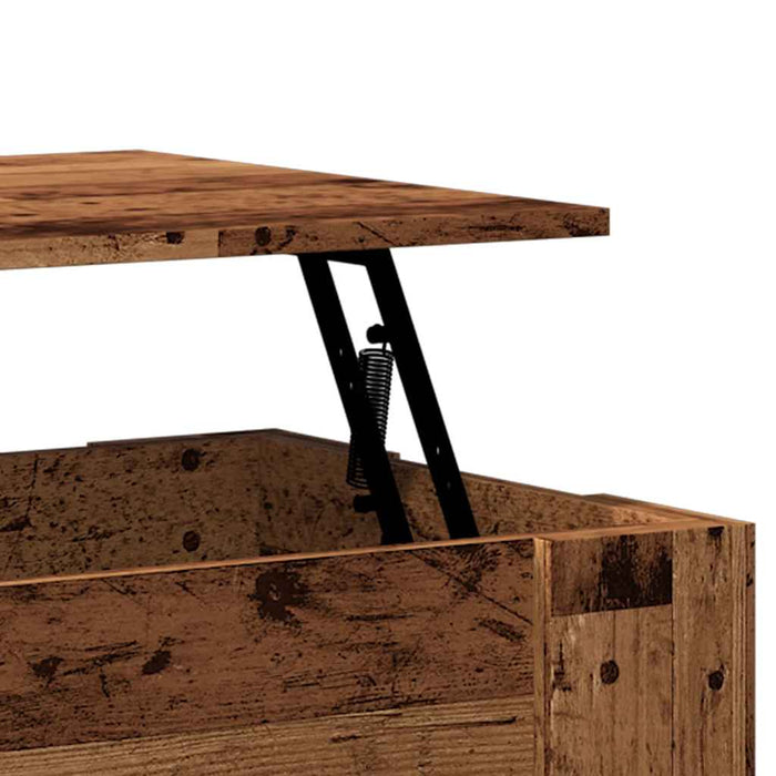 Masuta de cafea Lemn vechi 79x49x41 cm Lemn prelucrat - WALTI WALTI