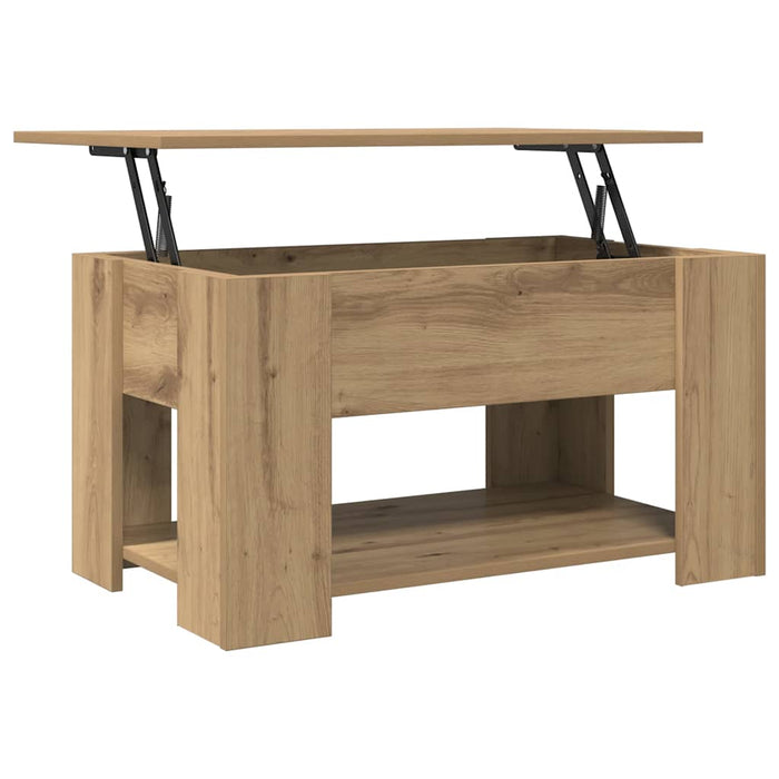 Masuta de cafea Artisan Stejar 79x49x41 cm Lemn prelucrat - WALTI WALTI