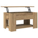Masuta de cafea Artisan Stejar 79x49x41 cm Lemn prelucrat - WALTI WALTI