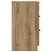 Noptiere, 2 buc., stejar artizanal, 40x36x65 cm, lemn prelucrat - WALTI WALTI