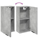 Dulap de baie montat pe perete, gri beton, 32x20x67 cm - WALTI WALTI