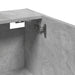 Dulap de baie montat pe perete, gri beton, 32x20x67 cm - WALTI WALTI